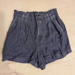 Lilac AE Linen Shorts